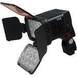 IDX X10-LITE-S (X10LITES) Professional LED 1800 lux On-Board Camera Light, With 6-17 Volt D-tap or (Optional) B-7478S Battery (Sony L series Battery Mount) IDX X10-LITE-S (X10LITES) Professional LED 1800 lux On-Board Camera Light, With 6-17 Volt D-tap or (Optional) B-7478S Battery (Sony L series Battery Mount)